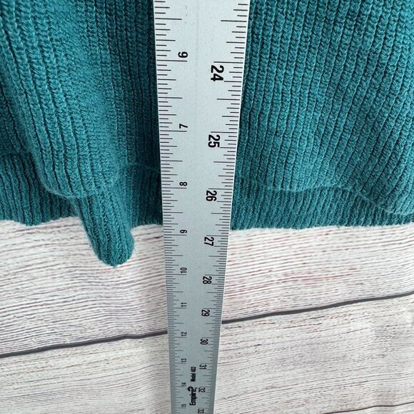 Free People FP Beach Crew Neck Sweater Women's Size‎ XS Green - Picture 9 of 9